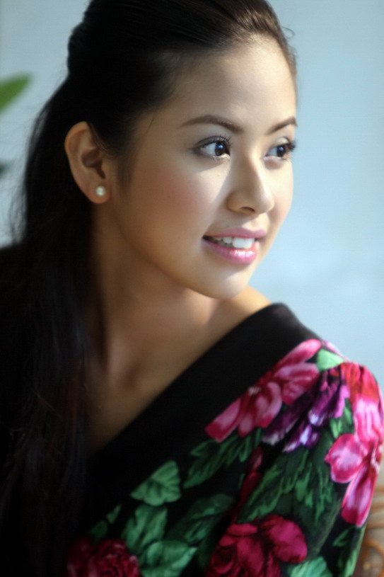 Luu Thi Diem Huong is the winner of Miss Vietnam World 