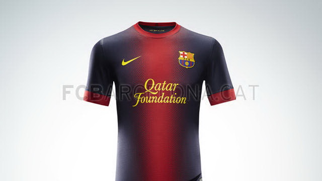 Barca công bố mẫu áo đấu mới cho mùa giải 2012-2013