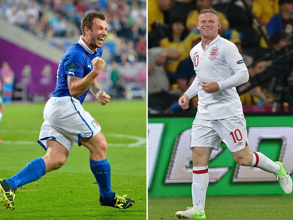 Rooney vs. Cassano: Cuối cùng, thần đồng đã lớn