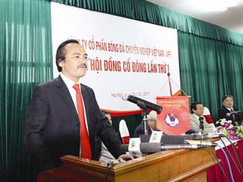 Chủ tịch VPF Võ Quốc Thắng: Chưa tiêu đồng nào của VPF
