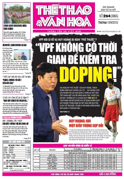 Đọc gì trên báo TT&VH ngày 10/9/2012? 