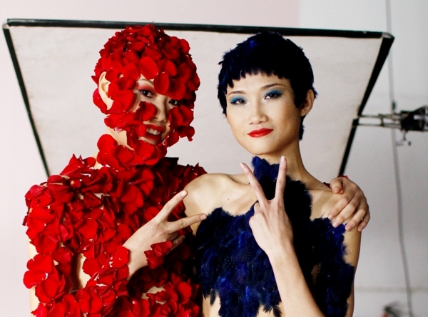 3 cô gái Vietnam's Next Top Model hóa thân thành thiên nhiên