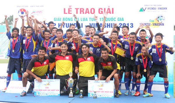 Giải U15 QG 2013: PVF bảo vệ thành công chức vô địch | Dịch vụ bảo vệ Bình Dương