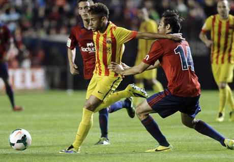 Osasuna 0-0 Barca: Messi trở lại, Blaugrana vẫn đứt mạch chiến thắng