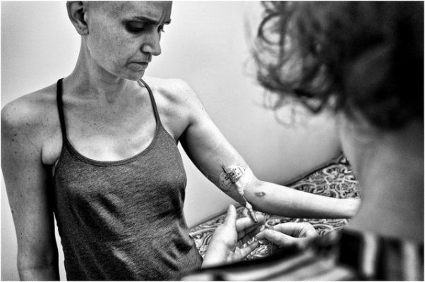 Những hình ảnh rơi nước mắt về sức chiến đấu của bệnh nhân ung thư vú