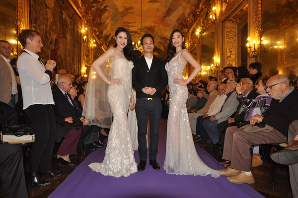 Áo dài Việt Nam giữa kinh đô thời trang Milan