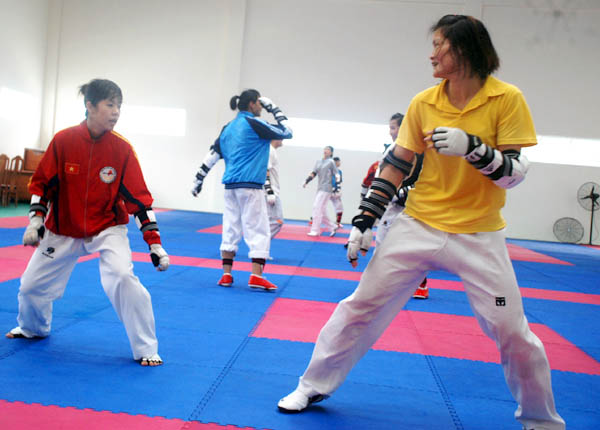 Kết quả hình ảnh cho sân tập taekwondo