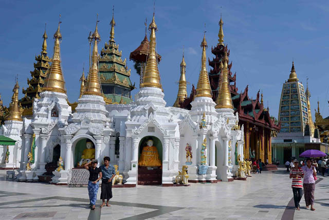 Chùa Vàng Shwedagon ở Yangoon -22