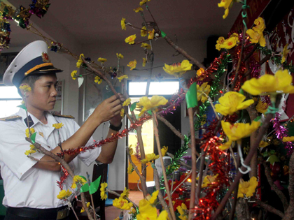 Ăn Tết trên đảo Trường Sa