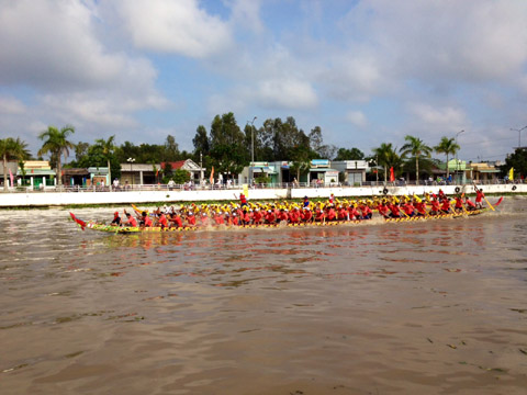 Ấn tượng đua ghe ngo