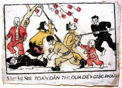 design do hoa trong khang chien chong phap