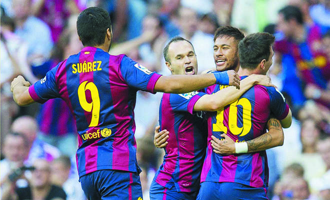 Barca của Enrique và Barca của Guardiola: Vị tiền vệ, vị tiền đạo