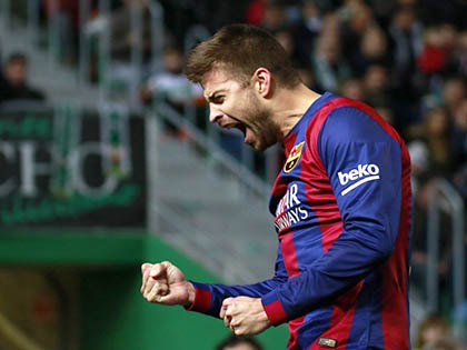 Hàng thủ Barca: Sự toàn diện của Pique