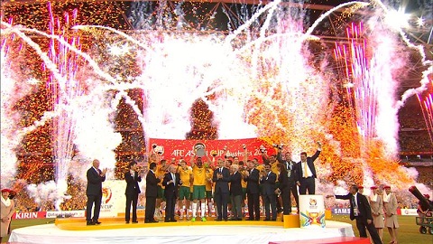 Giây phút đăng quang của Australia ở Asian Cup 2015