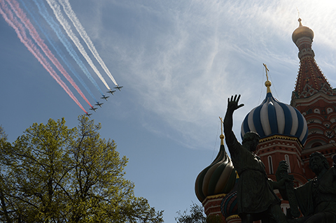 Kỷ niệm 70 năm chiến thắng phát xít: TOÀN CẢNH sức mạnh Nga tại Lễ duyệt binh trên Quảng trường Đỏ