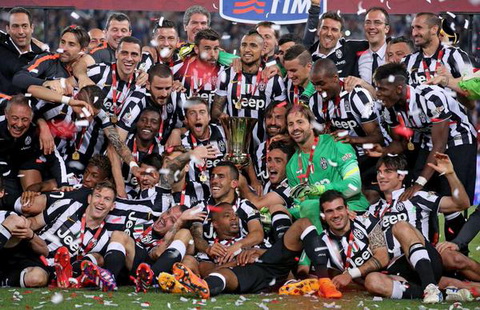 Juve vô địch Coppa Italia 2014-2015