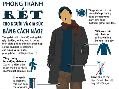 Chống rét cho người và gia súc - những biện pháp đơn giản mà hiệu quả 