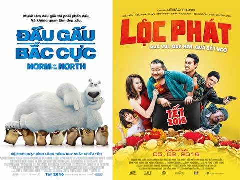 Phim hài, kinh dị, hoạt hình đồng loạt ra rạp dịp Tết