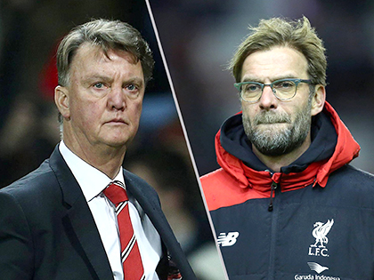 03h05 ngày 11/3, Liverpool - Man United: Van Gaal luôn bắt thóp Klopp