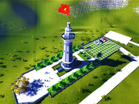 Xây dựng Cột cờ Lũng Pô – Nơi con sông Hồng chảy vào đất Việt