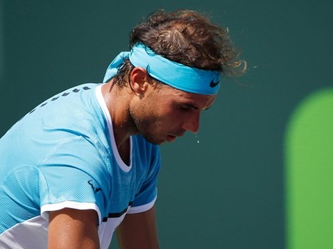 Nadal bỏ cuộc giữa chừng, Wawrinka bị loại ngay vòng 2 Miami Open