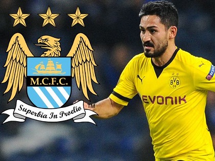 Man City đạt thỏa thuận chiêu mộ Ilkay Guendogan