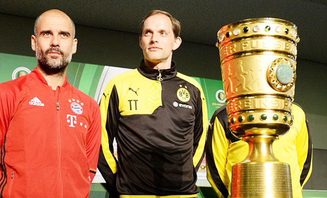 Pep Guardiola: ‘Bayern vẫn rất khát khao’.Tuchel: ‘Dortmund mới vào chung kết mà thôi’