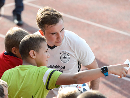Ở tuyển Đức, Mario Goetze luôn được tin tưởng