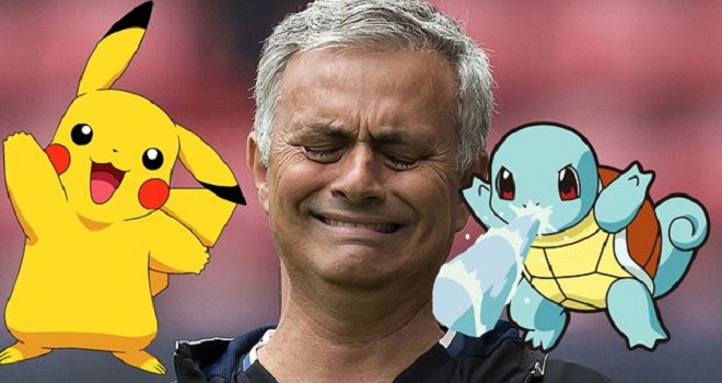 Jose Mourinho cấm cầu thủ chơi Pokemon Go