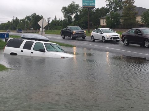 Mỹ: Mưa lũ ngập trắng Louisiana, Chính phủ ban bố tình trạng thảm hoạ