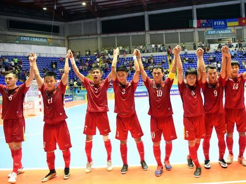 Futsal Việt Nam nhận tin vui