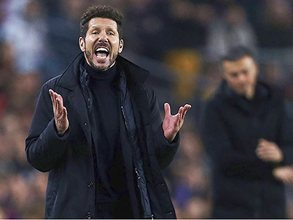 Atletico: Hết bài thật rồi, Simeone!