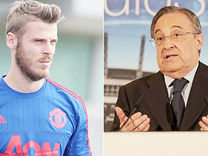 Đưa De Gea về Madrid, Florentino Perez mới ngủ ngon giấc