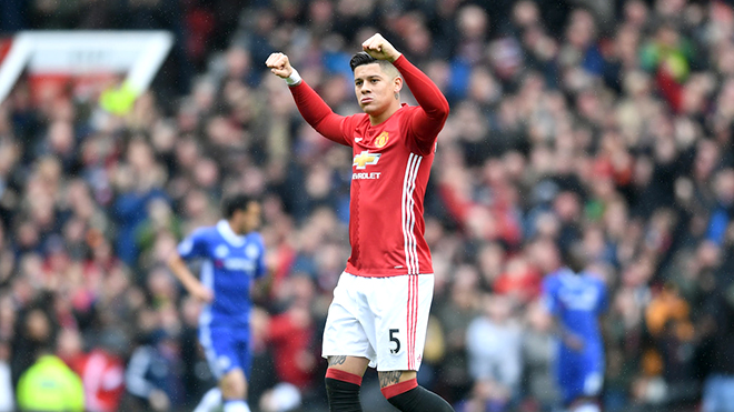 Marcos Rojo đang tái sinh nhờ Mourinho