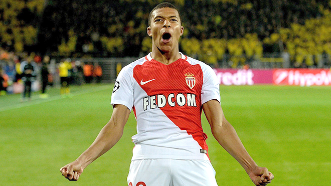 Kylian Mbappe: Hoàng tử của Monaco khiến M.U và Chelsea sẵn sàng chi 'tiền tấn'