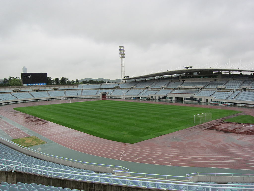 Sân vận động Cheonan, địa điểm diễn ra trận đấu giữa U20 Việt Nam và U20 New Zealand