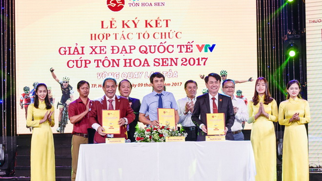  Hơn 7 tỷ đồng cho giải xe đạp quốc tế VTV Cúp Tôn Hoa Sen 2017