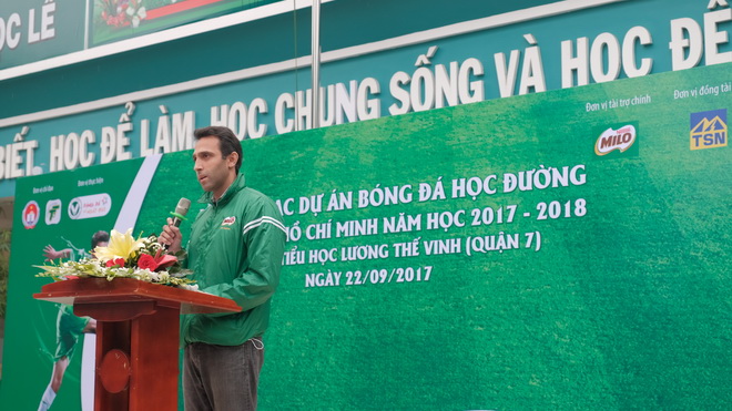 Khởi động Festival bóng đá học đường TP.HCM năm học 2017-2018