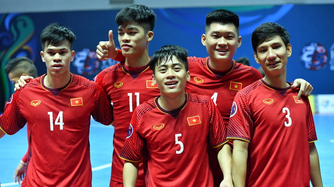 Tuyển futsal lấy động lực từ U23 Việt Nam