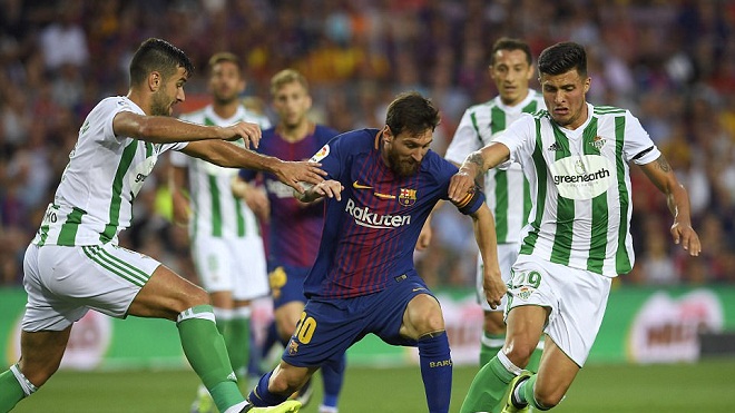 Video clip highlights bàn thắng trận Barca 2-0 Real Betis