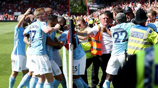 ĐIỂM NHẤN Bournemouth 1-2 Man City: David Silva vẫn là ‘phù thủy’. City gặp vấn đề về thẻ phạt