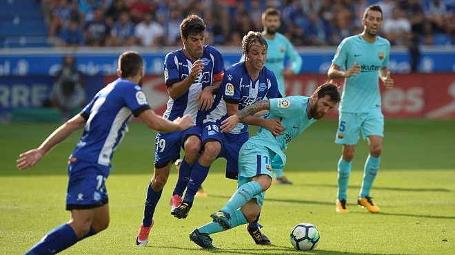 Video clip highlights bàn thắng trận Alaves 0-2 Barca