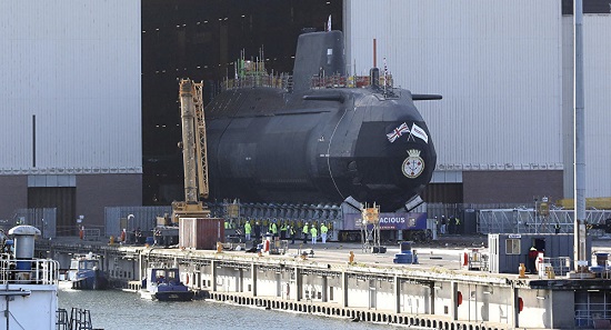 Siêu tàu ngầm tỷ đô của Anh lặn 25 năm không cần tiếp nhiên liệu