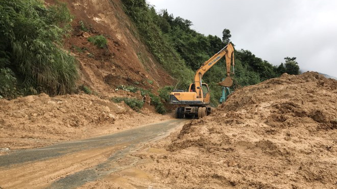 Lai Châu: Nhiều tuyến giao thông huyết mạch bị sạt lở do ảnh hưởng mưa lũ