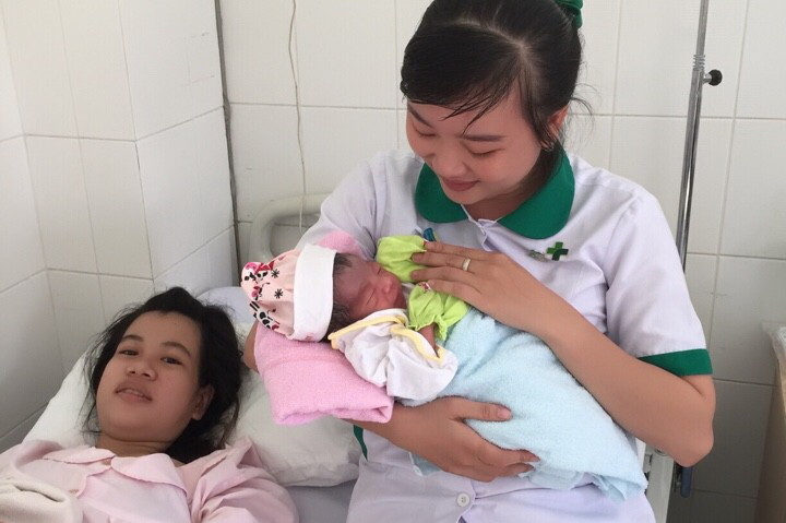 Kịp thời đỡ đẻ cho sản phụ vỡ ối ngay tại khoa cấp cứu