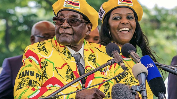 SỐC: Quân đội bắt giam vợ chồng Tổng thống Zimbabwe, phong tỏa Thủ đô Harare