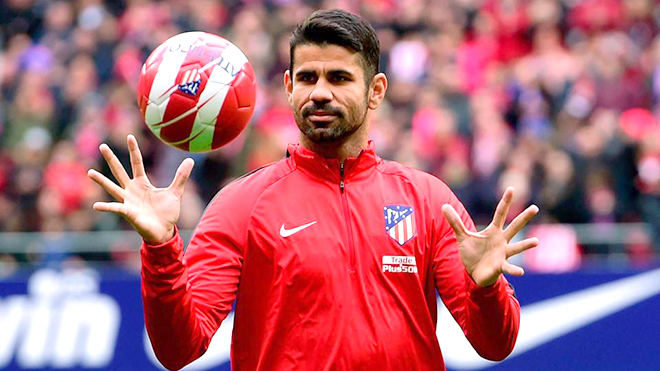 Diego Costa ghi bàn ngay trận 'ra mắt' Atletico: Chỉ Calderon là nhà!