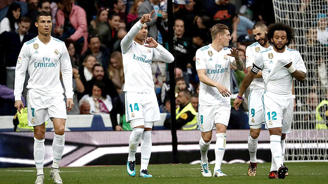 Real Madrid như nhà vô địch với đôi chân pha lê