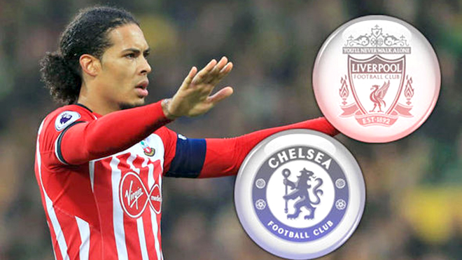 Van Dijk nên đến Chelsea hay Liverpool?