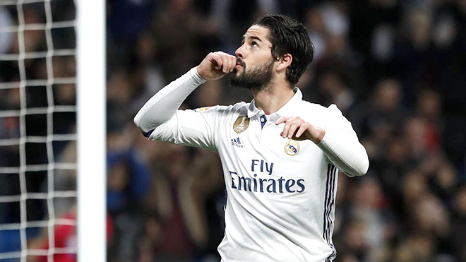 Isco sẽ sớm sánh vai Ronaldo và Messi